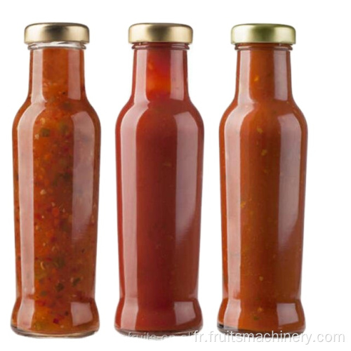 Ligne de production de sauce au piment